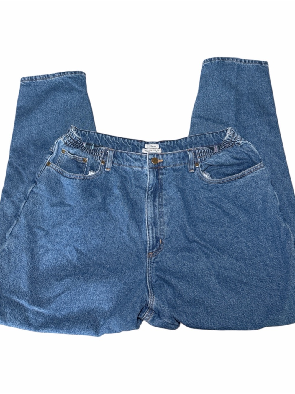 L.L. Bean High-Rise Women's Jeans - Medium Blue Wash
